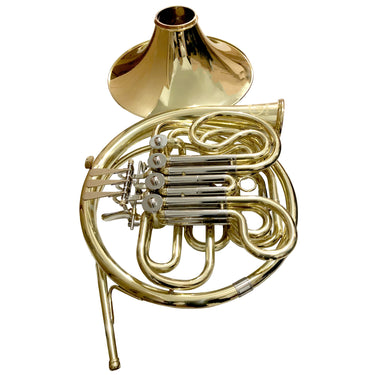 Corno Frances Fanpro Cfdoble Laqueado Doble Tono Sib Fa Pabellon Desmontable